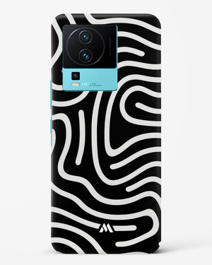 Monochrome Maze Hard Case Phone Cover-(Vivo)