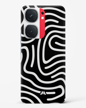 Monochrome Maze Hard Case Phone Cover (Vivo)
