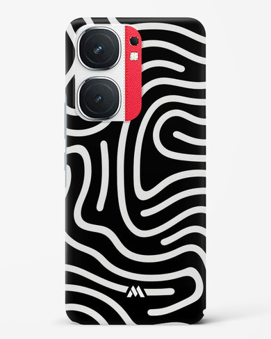 Monochrome Maze Hard Case Phone Cover (Vivo)