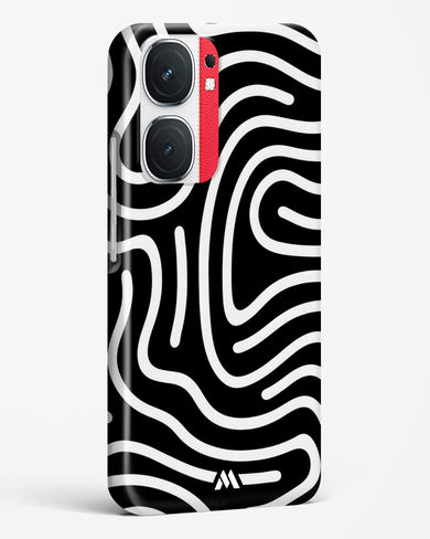 Monochrome Maze Hard Case Phone Cover (Vivo)