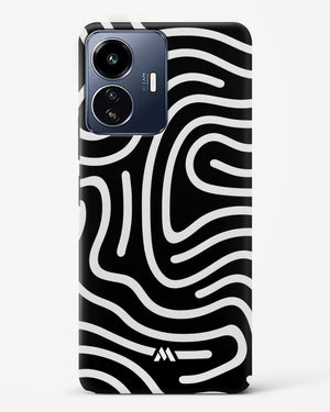 Monochrome Maze Hard Case Phone Cover-(Vivo)