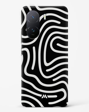 Monochrome Maze Hard Case Phone Cover-(Vivo)