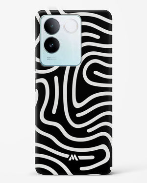 Monochrome Maze Hard Case Phone Cover (Vivo)