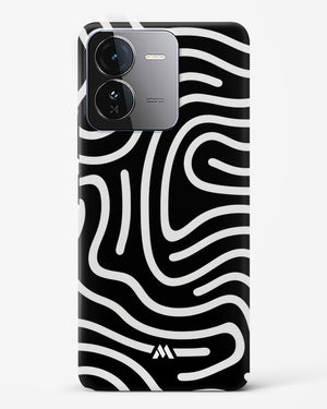 Monochrome Maze Hard Case Phone Cover (Vivo)