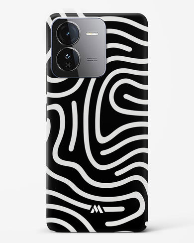Monochrome Maze Hard Case Phone Cover (Vivo)