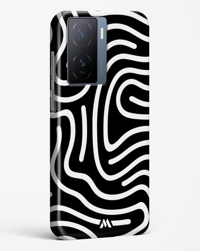 Monochrome Maze Hard Case Phone Cover (Vivo)