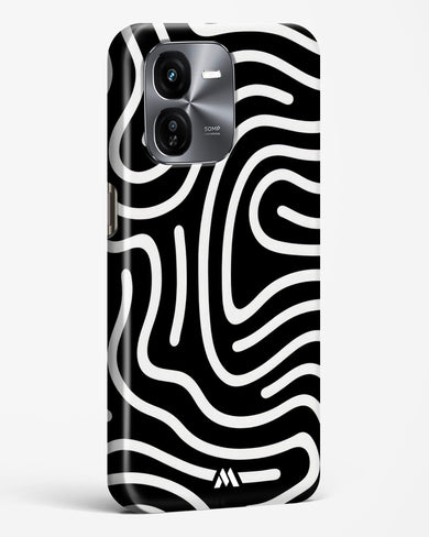 Monochrome Maze Hard Case Phone Cover (Vivo)