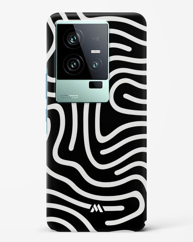 Monochrome Maze Hard Case Phone Cover (Vivo)