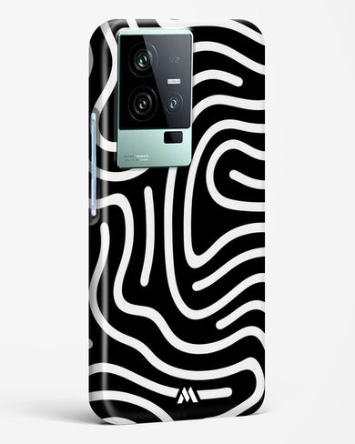 Monochrome Maze Hard Case Phone Cover (Vivo)