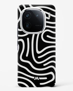 Monochrome Maze Hard Case Phone Cover (Vivo)