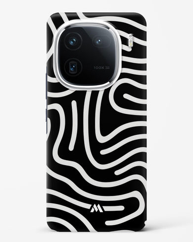 Monochrome Maze Hard Case Phone Cover (Vivo)