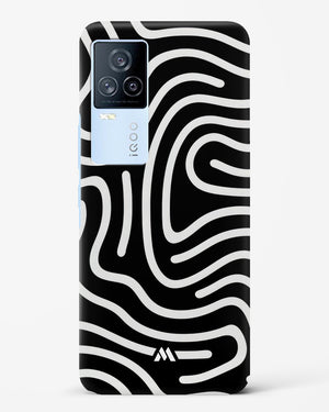 Monochrome Maze Hard Case Phone Cover-(Vivo)