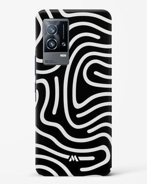 Monochrome Maze Hard Case Phone Cover-(Vivo)