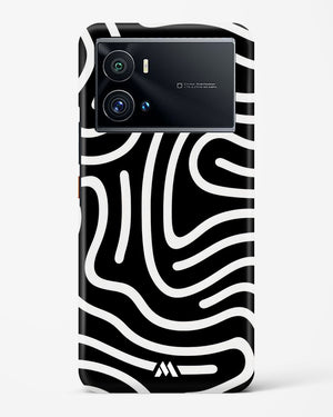 Monochrome Maze Hard Case Phone Cover-(Vivo)