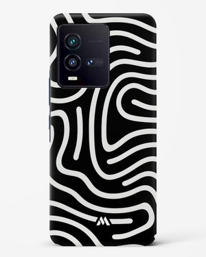 Monochrome Maze Hard Case Phone Cover-(Vivo)