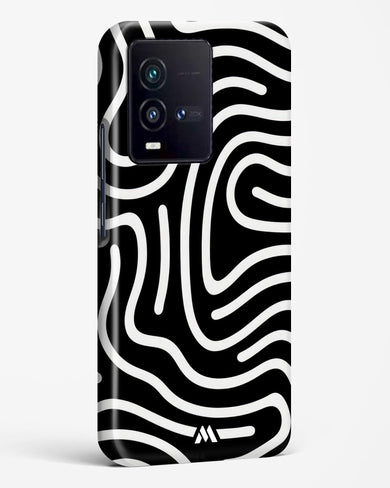 Monochrome Maze Hard Case Phone Cover (Vivo)