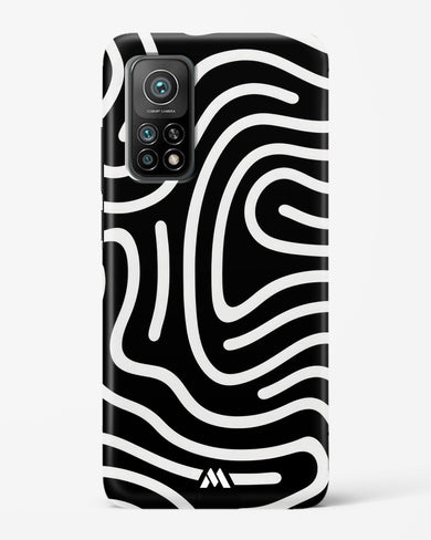 Monochrome Maze Hard Case Phone Cover-(Xiaomi)