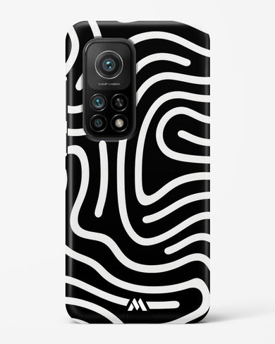 Monochrome Maze Hard Case Phone Cover-(Xiaomi)