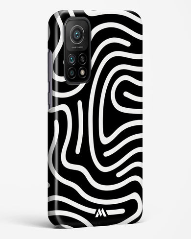 Monochrome Maze Hard Case Phone Cover-(Xiaomi)