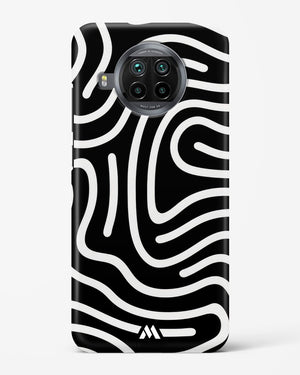 Monochrome Maze Hard Case Phone Cover-(Xiaomi)