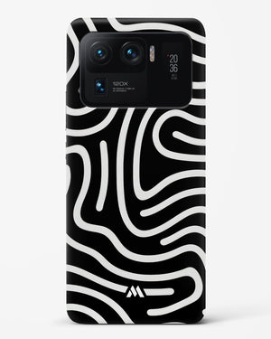 Monochrome Maze Hard Case Phone Cover-(Xiaomi)