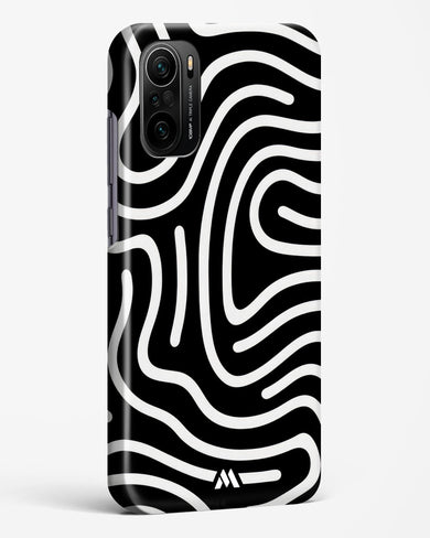 Monochrome Maze Hard Case Phone Cover-(Xiaomi)