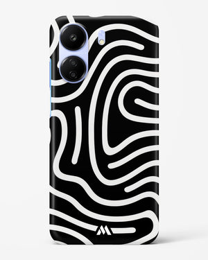 Monochrome Maze Hard Case Phone Cover (Xiaomi)