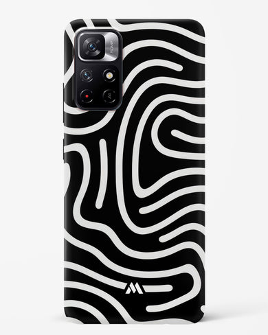 Monochrome Maze Hard Case Phone Cover-(Xiaomi)