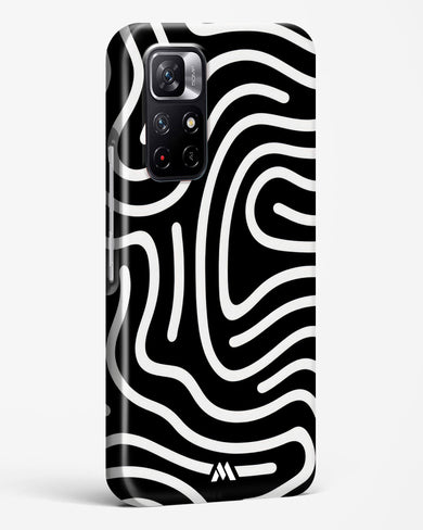 Monochrome Maze Hard Case Phone Cover-(Xiaomi)