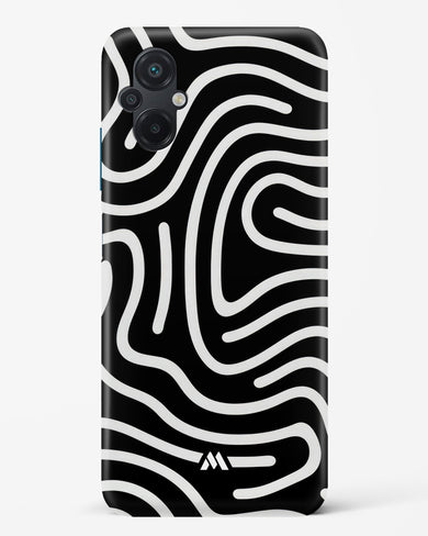 Monochrome Maze Hard Case Phone Cover-(Xiaomi)