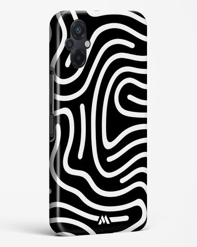 Monochrome Maze Hard Case Phone Cover-(Xiaomi)