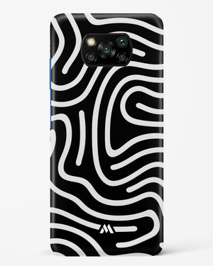 Monochrome Maze Hard Case Phone Cover-(Xiaomi)
