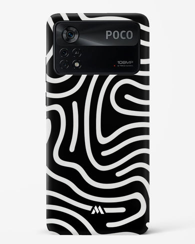 Monochrome Maze Hard Case Phone Cover-(Xiaomi)