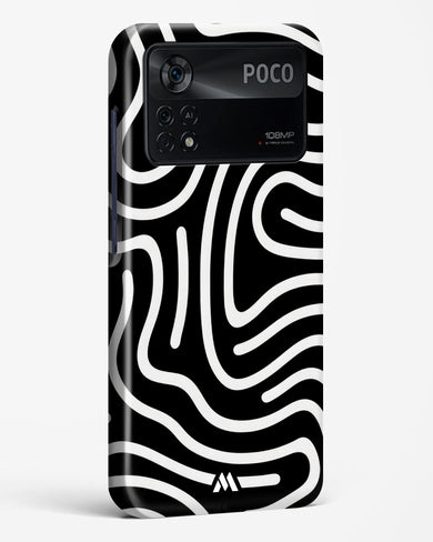 Monochrome Maze Hard Case Phone Cover-(Xiaomi)