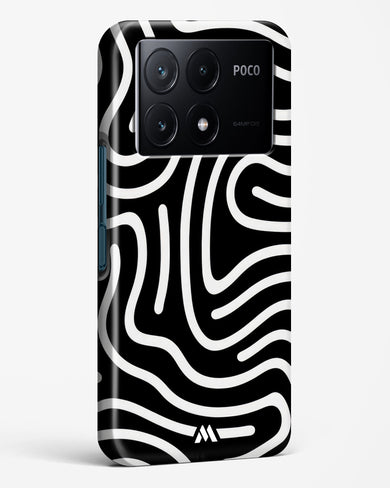 Monochrome Maze Hard Case Phone Cover (Xiaomi)