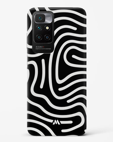 Monochrome Maze Hard Case Phone Cover-(Xiaomi)