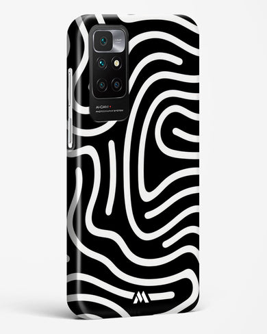 Monochrome Maze Hard Case Phone Cover-(Xiaomi)