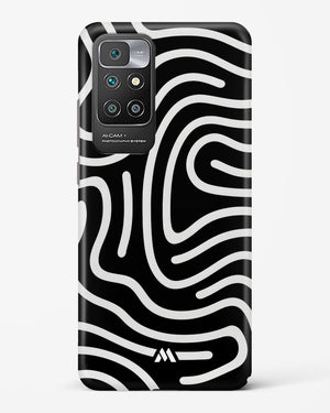 Monochrome Maze Hard Case Phone Cover-(Xiaomi)