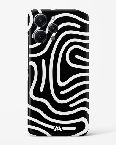 Monochrome Maze Hard Case Phone Cover-(Xiaomi)