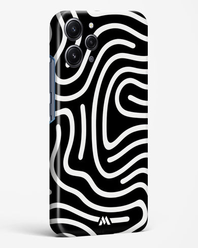 Monochrome Maze Hard Case Phone Cover-(Xiaomi)