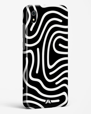 Monochrome Maze Hard Case Phone Cover-(Xiaomi)