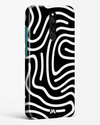 Monochrome Maze Hard Case Phone Cover-(Xiaomi)