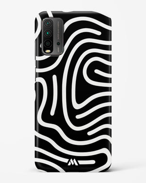 Monochrome Maze Hard Case Phone Cover-(Xiaomi)