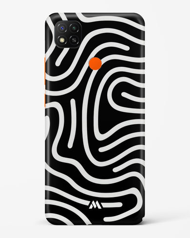 Monochrome Maze Hard Case Phone Cover-(Xiaomi)