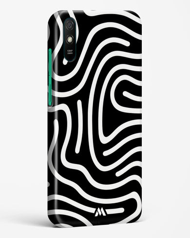 Monochrome Maze Hard Case Phone Cover-(Xiaomi)