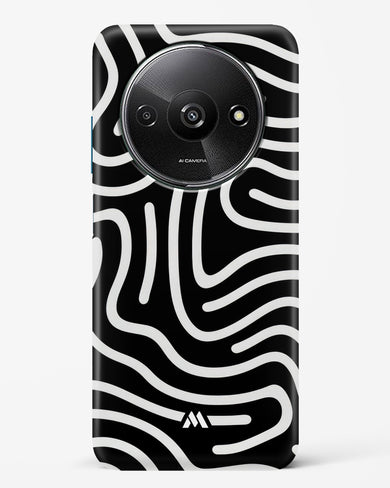 Monochrome Maze Hard Case Phone Cover (Xiaomi)
