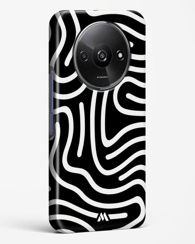 Monochrome Maze Hard Case Phone Cover (Xiaomi)