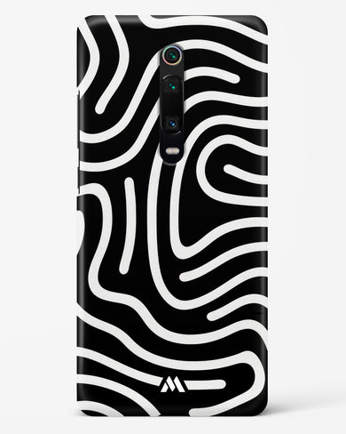 Monochrome Maze Hard Case Phone Cover-(Xiaomi)