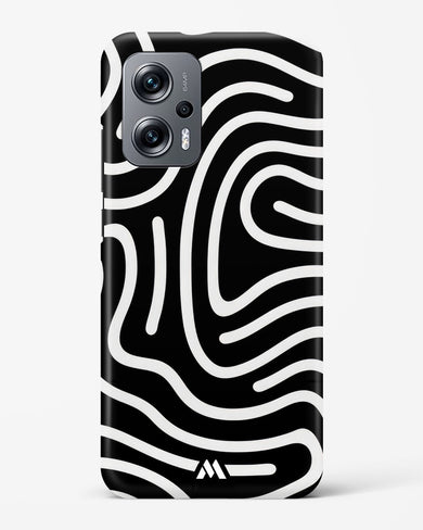 Monochrome Maze Hard Case Phone Cover-(Xiaomi)