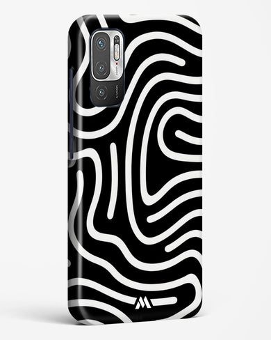 Monochrome Maze Hard Case Phone Cover-(Xiaomi)